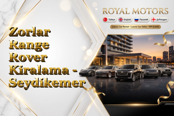 Zorlar Range Rover Kiralama - Seydikemer