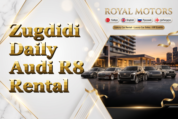 Zugdidi Daily Audi R8 Rental