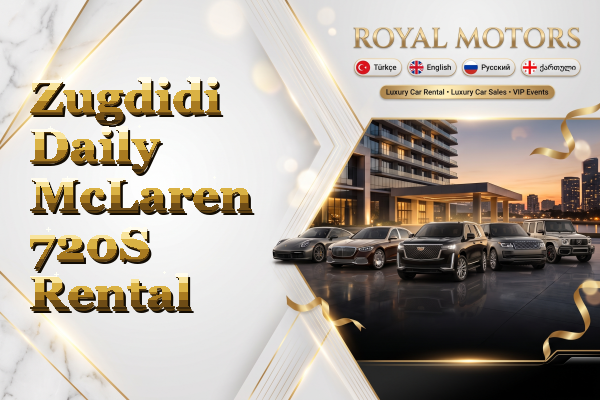 Zugdidi Daily McLaren 720S Rental