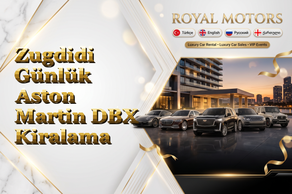 Zugdidi Günlük Aston Martin DBX Kiralama