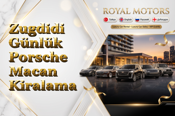 Zugdidi Günlük Porsche Macan Kiralama