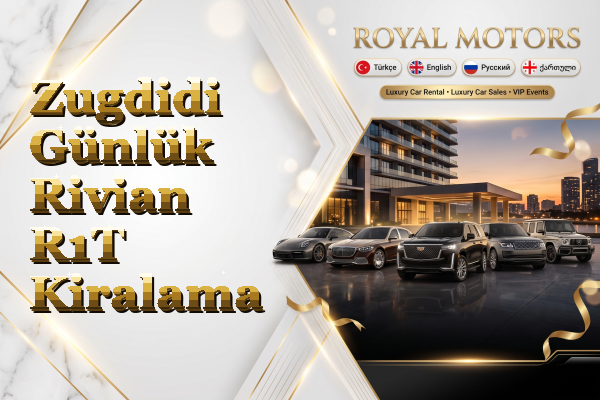 Zugdidi Günlük Rivian R1T Kiralama