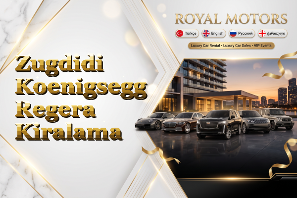 Zugdidi Koenigsegg Regera Kiralama