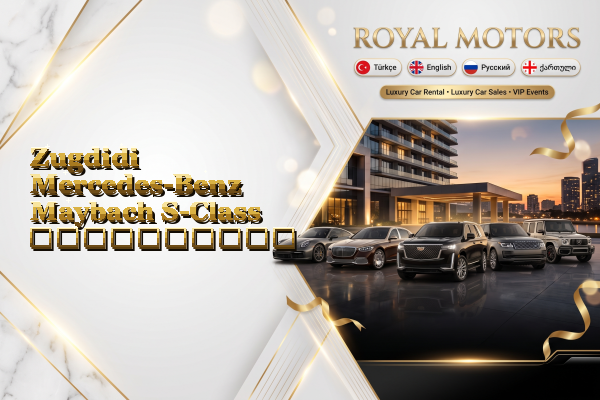 Zugdidi Mercedes-Benz Maybach S-Class გაქირავება
