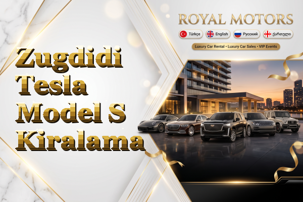 Zugdidi Tesla Model S Kiralama