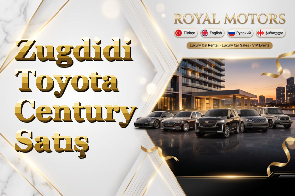 Zugdidi Toyota Century Satış