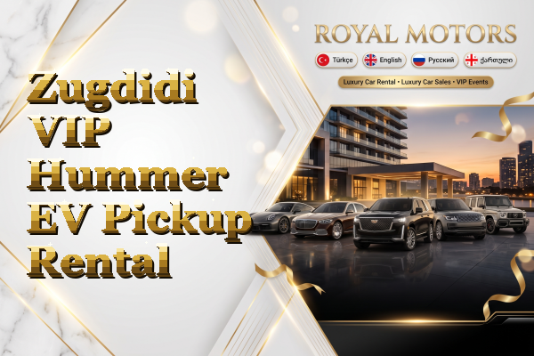 Zugdidi VIP Hummer EV Pickup Rental