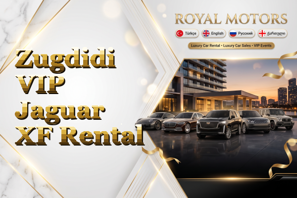 Zugdidi VIP Jaguar XF Rental